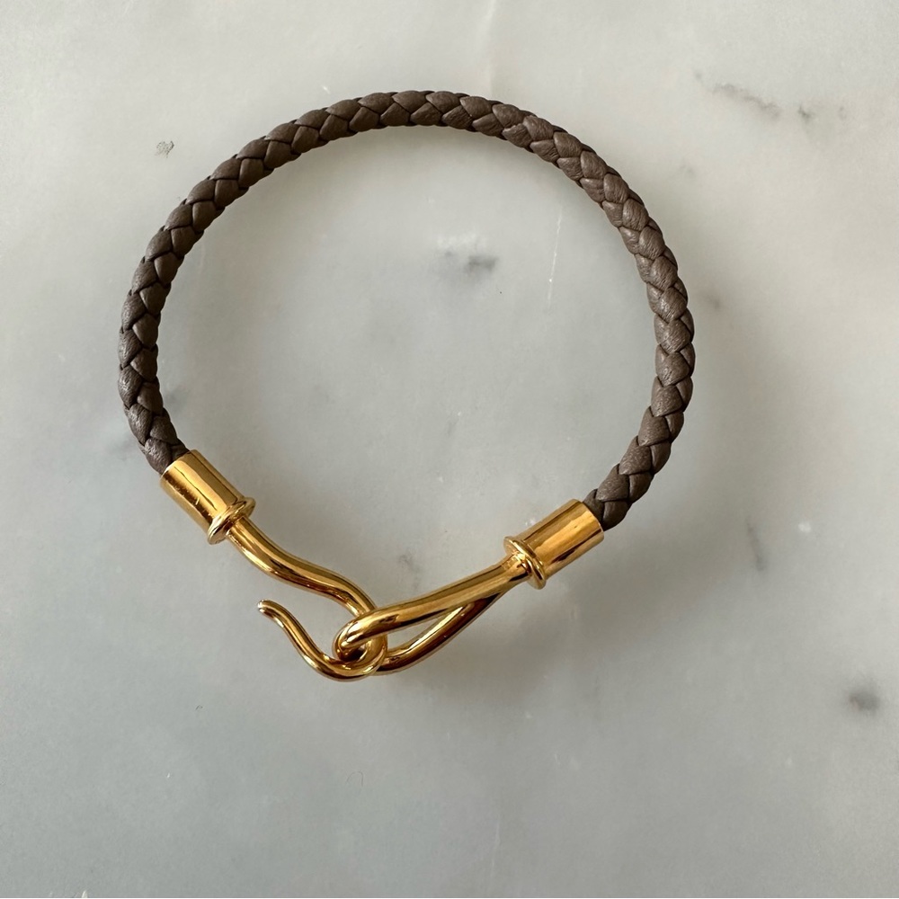 Hermés leather jumbo bracelet